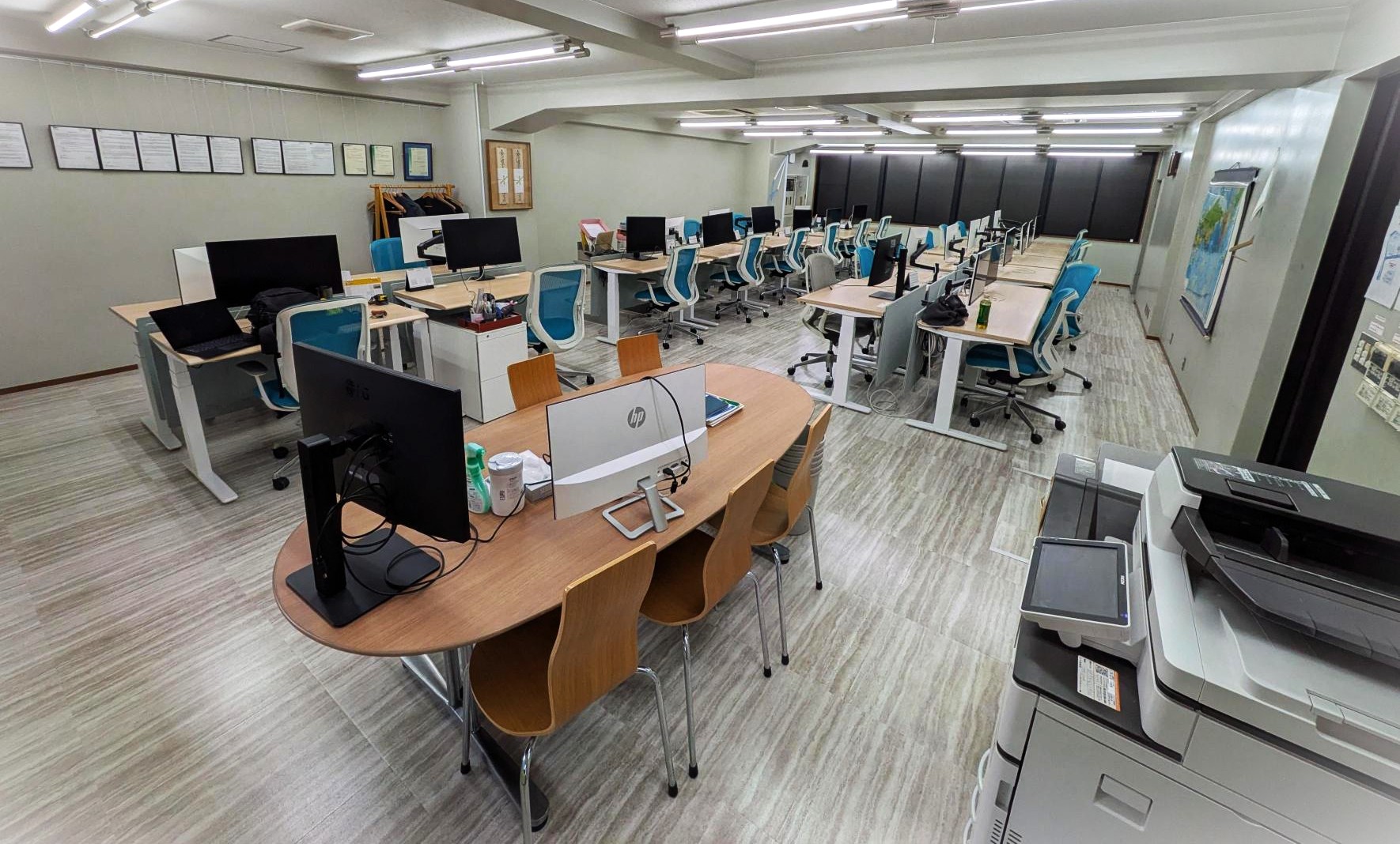 Office Renovation and New Seating Layout on the 2nd Floor